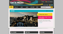 Desktop Screenshot of getinmedia.com